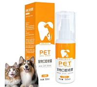 Générique Dog Mouth Spray, 50ml Pet Cleaner, Compact Teeth Hygiene Tool with Sturdy Build, Gum Care System with Gentle Design, Smooth Health Aid, Essential Companion for Dogs Cats All Breeds Owners