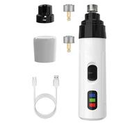 Générique Dog Nail Grinder, Electric Dog Nail Trimmer, 18x10x5cm Professional Pet Nails, Adorable Super Quiet Pets Claw Grooming Tool for Kittens, Puppy Toenail Grinding Trimmers