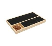 Générique Dog Nail Scratch Board | Trimmeer File Pad with Treat Box,Dog File Boaard - for Apartment Corner Lounge Entryway Bedroom Homes