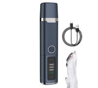 Générique Dog Nail Trimmers, Rechargeable Electric Dog Nail File, Rechargeable Dogs Trimmer, Multi-Setting Design, Pet Grooming Supplies for Small, Medium, Large Breed Dogs, 6.5x1.57x1