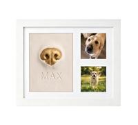 Générique Dog Nose Print Kit | Pet Nose Print Keepsake Frame | Clay Imprint Kit, Clear Smooth Long Lasting, Memorial Keepsake Frame, Home Studio Living Room Bedroom Clinic