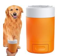 Générique Dog Paw Cleaner Cup - 3.54x3.54x5.71 inches Automatic Portable Washer, 360 Degree Rotating Soft Bristle Cleaner | Muddy Paw for Dogs Large Washing Grooming Walking Training Travel Household