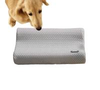 Générique Dog Pillow, Small Dog Pillow Neck, Machine Washable, 10.63x6.69x2.36 inches Adorable Cooling Calming Pet Supplies Kitten and Puppy, Soft Headrest Bolster for Sleeping Improve