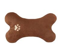 Générique Dog Pillow - Washable Chew Resistant Bone Shaped Pet Pillow with Neck Support | Calming Plush Cuddle Toy for Dogs and Cats Play Bed Cushion for Aggressive Chewers