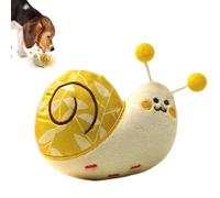 Générique Dog Plush Toy, Chew Toy Aggressive Dogs, Snail-Shaped Pet Play Tool, 4.13x3.15 inches, Soft Fabric, Teeth Cleaning Design, Interactive Fun for Puppies and Small Breeds
