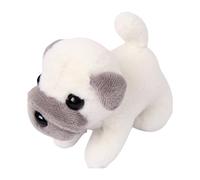 Générique Dog Plush Toy, Stuffed Dog Ornament, Soft Plushy Pendant, 3.94 inches Compact Table Centerpiece, Backpack Decoration, Keychain Accessory for Friends, Kids, and