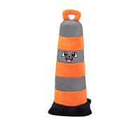 Générique Dog Plush Training Toy, Soft Traffic Cone Puppy Teething Toy, Interactive Agility Exerciser for Small and Medium Pets, Engaging Play and Comfort for Home and Shelter, 5.12x15.75 inches