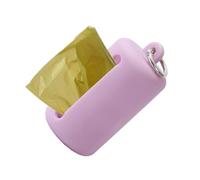 Générique Dog Poop Bag Holder, Reusable Dog Baggie Dispenser with Lock, Portable Pet Supplies, Puppy Potty Carrier Outdoor Walking, Convenient and Hygienic Accessory for Dogs Owners