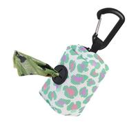 Générique Dog Poop Holder, Portable Pet Leashes Storage, 2.76x1.97x1.77in Multifunctional Poop Bag Carrier, Durable Design with Carabiner Clip for Walks, Travel, and Outdoor Use