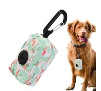 Générique Dog Poop Holder, Portable Pet Leashes Storage, 2.76x1.97x1.77in Multifunctional Poop Bag Carrier, Durable Design with Carabiner Clip for Walks, Travel, and Outdoor Use