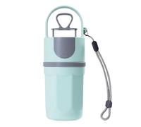 Générique Dog Poop Picker, 6.5x21cm 6-Claw PP Waste Grabber, Integrated Bag Dispenser, No Touch Design, for Pet Walking, Outdoor Hygiene Maintenance