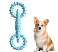 Générique Dog Pull Ring Toy - Bite Resistant Interactive Chew Toy | Teeth Cleaning Tug Ring, Durable Pet Training Accessory, Boredom Relief Play Toy | Daily Playtime Supply For Dogs