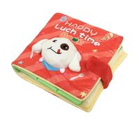 Générique Dog Puzzle Book Treat - Plush Cloth 16x14x6cm | Snuffle Feeding Mat Toy, Interactive Dog Treat Puzzle | Dogs Lunch Box Toy for Slow Feeding Training Enrichment Indoor Play