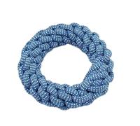 Générique Dog Rope | Puppy Teething Tosy | Colorful sChew-Resistant Rope Chewing for Agsgressive Pets Biting and Teethings, 7.48x7.48x1.18 inches