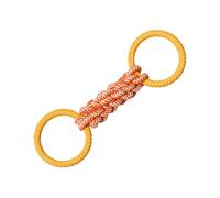 Générique Dog Rope Toy, Interactive Tug of War Chew Toy, Durable Pet Training Tool, Boredom-Relief Play Device for Puppies, 17.32x4.72x2.36 inches Engaging Canine Stimulation Accessory