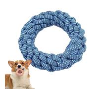 Générique Dog Rope Toy, Puppy Teething Set, 7.48x7.4in Tear-Resistant Elastic Set, Portable Training Aid Chewing, Biting Relief Chew for Medium and Large Dog