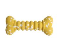 Générique Dog Rubber Bone, Bone Chew Toys, Bite-Resistant Balls, Vibrant, Funny Bone-Shaped Dog Rubber Chew Toys Designed to Puppies in Interactive Play, Promoting Teeth Cleaning and Bite