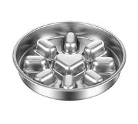 Générique Dog Slow Feeder Bowl - Interactive Puzzle Dish for Controlled Eating | Food Grade PP with Non Slip Base, Spiral Design for Medium Breed Kibble Wet Food Water Indoor Use