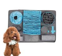 Générique Dog Sniffing Mat, Interactive Feeding Game, Sensory Stimulation Pad 25.98x17.32 inches, Boredom Relief Design, Engaging Nose Work Toy, Ideal for Large Breeds, Puppies, Cats, Indoor Play