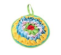 Générique Dog Sniffing Mat - Interactive Slow Feeding Nose Work Toy for Pets | Soft Fleece Fabric with Hidden Treat Pockets, Non Slip Base Training Pad for Mental Stimulation and Feeding Enrichment