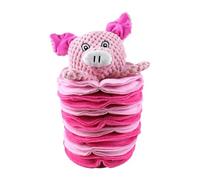 Générique Dog Snuffle Toy - Animal Shaped Foraging Mat, Large Scale with Deep Pockets, Soft Fleece Fabric, Mental Stimulation Game, for Indoor Outdoor Play Puppy Treat Dispenser Training