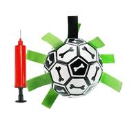 Générique Dog Soccer Ball, Tug of War Football, Outdoor Pet Yard Games, 5.91x5.91in Indestructible Puppy Water Toy, Boredom Buster, Chew Accessory for Puppies and Active Play