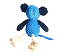 Générique Dog Squeaky Toys, Interactive Teething Chew Mice, Indestructible Puppy Supplies, Crinkle Sound for Tug & Fetch, Tough for Indoor Play & Outdoor Fun More