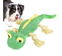 Générique Dog Squeaky Toys - Pineapple Velvet | Interactive Stuffed Lizard