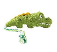 Générique Dog Squeaky Toys, Plush Dog Playthings, Funny Stuffed Enrichment Toy, Soft Sturdy Chew Companion, Ideal for Poodle, Bulldog, Senior, Home, Travel, Camping, Outdoor Activities, 7.87 inches