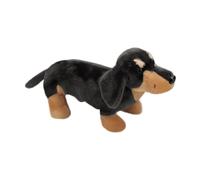 Générique Dog Stuffed Animal, 9.84in Cartoon Sausage Dog Plush Toy, Soft Sleeping Comfort Doll Kids, Cute Dachshund Throw Pillow Bedroom Living Room Sofa Decor, Cozy Gift for Children