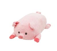 Générique Dog Teething Toys, Squeaky Pet Plush, & Bite-Resistant Design, Soft & for Teeth and Gums, Puppy Chew Toy,The Gentle Plush is Designed to Be Soft Your Dogs,Pink