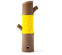 Générique Dog Teething Toyss - Pet Teethings Toy for Biting | Reusable Interactive Dogs Toys for Aggressive Chewers, Wood Chip & TPR Bone Fors Medium & Small Dogs, 12.7cm, Red/Yellow/Blue, 1 Piece.