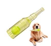 Générique Dog Toy Bottle, Interactive Floating Squeak Toy, 7.87x2.16in Teething Tennis Bottle with Ball Inside, Pet Supplies for Small and Medium Dogs, Chewing, Playtime