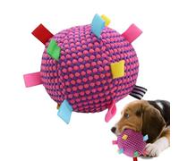 Générique Dog Toy, Puppy Ball, 6.3x6x3x6.3 inches, Sensory Stimulation Gentle on Teeth & Gums Soft Squeaky Design Rolling Balls, Chew Toy for Indoor, Outdoor, Playtime, Training and Home Use