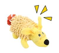Générique Dog Toy Squeaky - Animal Doll with Cotton Rope Tail | Plush Interactive Puppy Chewing Toys for Teething Aggressive Chewers Small Medium Large Breed Kitten Travel Indoor Outdoor
