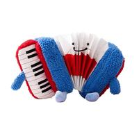 Générique Dog Toy with Squeaker - Accordion Shape Puppy Foraging Toy | Long Lasting TPU Material with Built-in Squeaker, Interactive Design for Indoor Outdoor Use in Apartments Yards and Parks