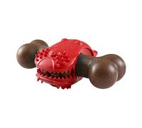 Générique Dog Toys for Aggressive Chewers - Bone Shape Food Feeder, 5.71x3.54x1.97 inches Puzzle Feeder for Chewing, Teething, Mental Stimulation, Boredom Relief, Indoor and Outdoor Playtime Fun