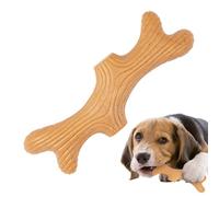 Générique Dog Toys for Aggressive Chewers, Wooden Teething Toys, Bite-Resistant Dog Toys, Tough Puppy Toys, Tough Teething Toys for Small, Medium, and Large Dogs with Wooden Design