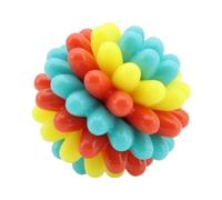 Générique Dog Toys, Lettuce Pets Chew Ball, Heavy-Duty Spiky Chew Ball - Dental-Friendly Toy for Medium & Large Dogs Teeth Cleaning