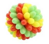 Générique Dog Toys, Lettuce Pets Chew Ball, Heavy-Duty Spiky Chew Ball - Dental-Friendly Toy for Medium & Large Dogs Teeth Cleaning