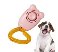 Générique Dog Training Clicker, Behavioral Trainer with Wrist Strap, Lightweight Pet Supplies, Clicker Aid for Dogs, Cats, Birds, Horses, Effective Training Tool for Pets, 1.77x2.76x0.79 in