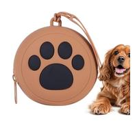 Générique Dog Training Treat Pouch | Silicone Wasterproof Portable Holder with Lanyard,Dog Training Treat Bag - for Feeding Outdoor Park Home Puppy Snack Food Reward Waist Pocket Hands