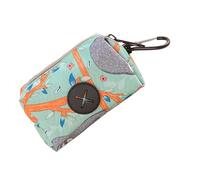 Générique Dog Trash Bag Dispenser, Portable Poop Bag Carrier, Multi-Purpose Dog Waste Holder, Lightweight Polyester, for Walking, Camping, Traveling, Outdoor Hiking, 4.13x1.97x2.36 in.