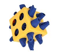 Générique Dog Treat Dispenser Ball, Puppy Treat Dispenser, Slow Feeder Puzzle Toy, Interactive Chew Ball, 3.94x3.94x3.94 inches, Ideal for Small, Medium, and Large Breeds