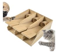 Générique Dog Treat Dispenser Toy, Interactive Feeder, 8.66x10.63x3.94 inches Wooden Piano Keyboard, Slow Eating Puzzle Toy for Puppy Training, Teeth Cleaning, Indoor Smart Playtime