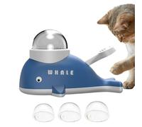 Générique Dog Treat Dispenser Toy | Whale-Shaped Food Dispenser Puzzle | Interactive Intelligence Toy for Dogs & Cats - Against Boredom, Exercise & Training at Home