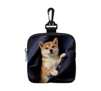 Générique Dog Treat Pouch, Cute Puppy Pattern Snack Dispenser Bag for Pet Training, Small/Medium/Large Dogs, Travel, Hiking, Walking, Jogging, Outdoor Use