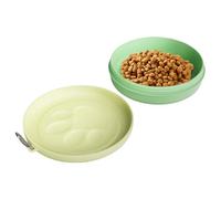 Générique Dog Treat Pouch, Puppy Treat Container, Anti-Moisture Storage, Airtight Refillable Dispenser, Secure Snack Holder, Ideal for Senior Dogs, Teething Puppies, 4.33x4.33x1.57 inches