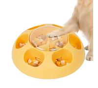Générique Dog Treat Puzzle Slow Feeder, Interactive Puzzle Toys for Dogs, Training Mental Stimulation Enrichment Toy, Brain Food Dispenser Slow Feeder for Dogs, Dog Food Puzzle Toy