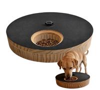 Générique Dog Treat Scratch Board - Dog Scratch Board with Treat Box | Dog Interactive Claw File Board for Travel Backyard Home Outdoor Indoor Boredom Relief Furniture Protection Training
